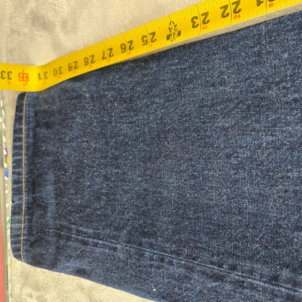 J.Crew Nihon Menpu Jeans Mens 36x34 Dark Wash Selvedge Japanese Denim